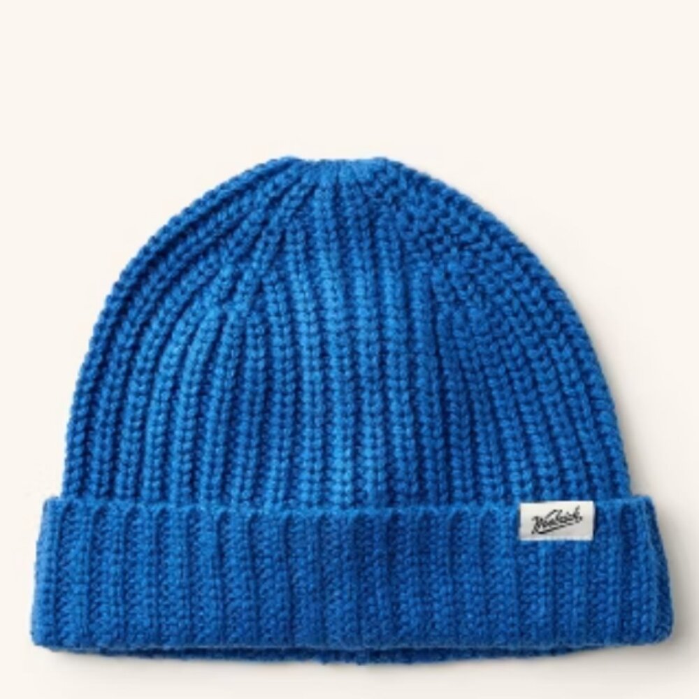 Woolrich X Target Blue Wool Beanie